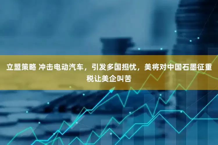 立盟策略 冲击电动汽车，引发多国担忧，美将对中国石墨征重税让美企叫苦